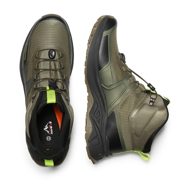Men's Waterproof Lightweight Hiking Boots - ARMY GREEN - 2